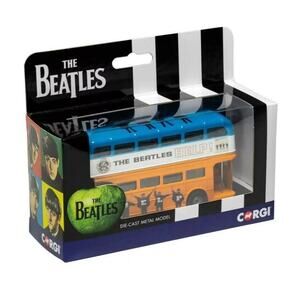 Beatles Double Decker Corgi Bus